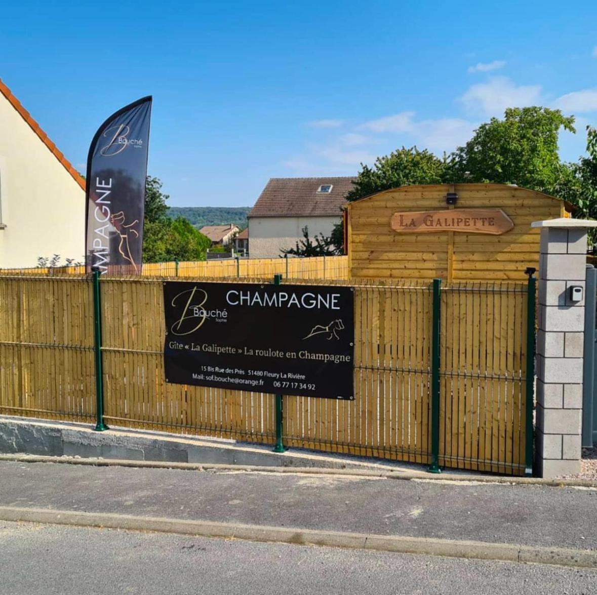 La Galipette, charmant chalet en Champagne Fleury-la-Riviere Extérieur photo